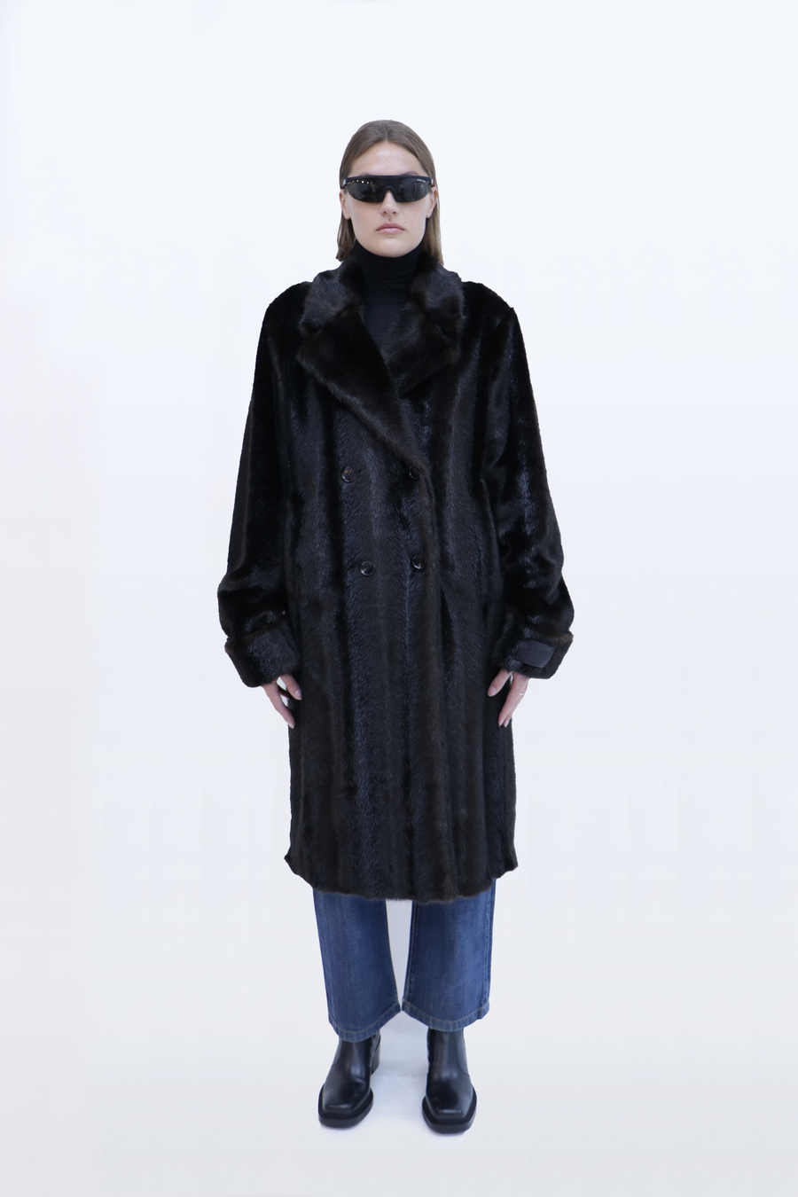 Long 2025 mink coat