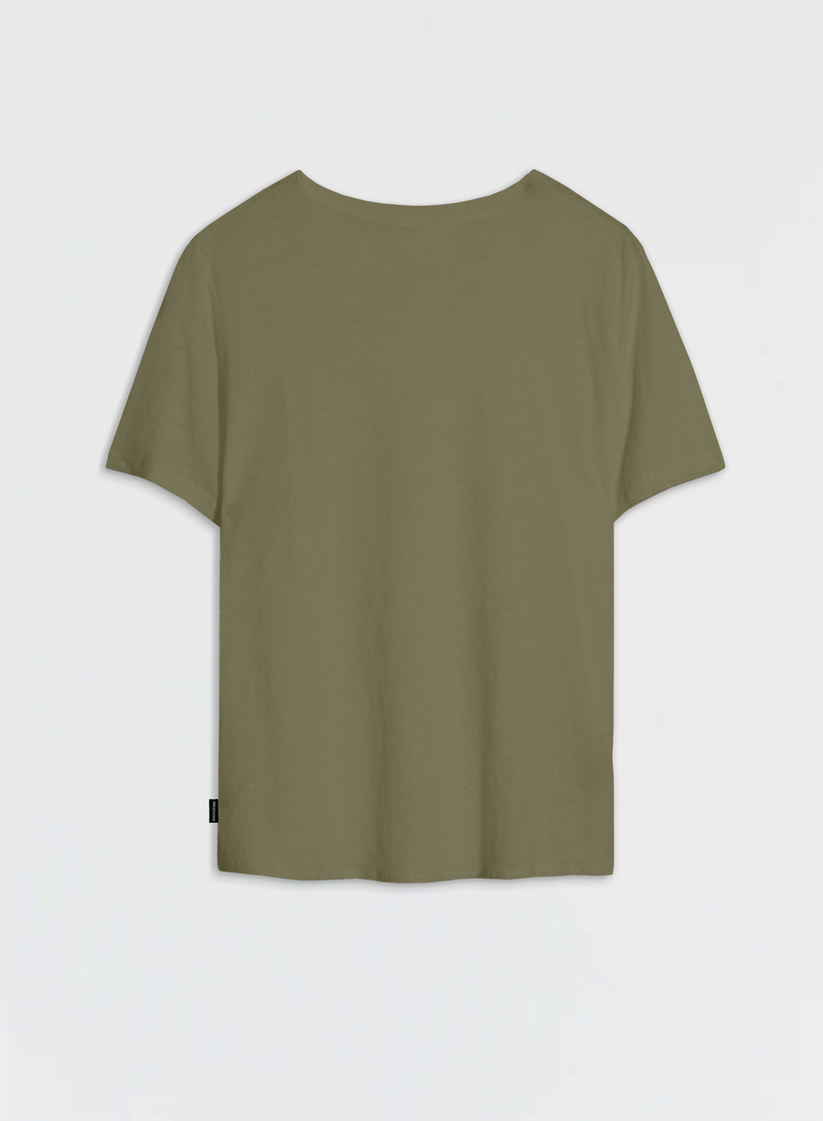 Regular Fit T-Shirt with Tone-on-Tone Logo