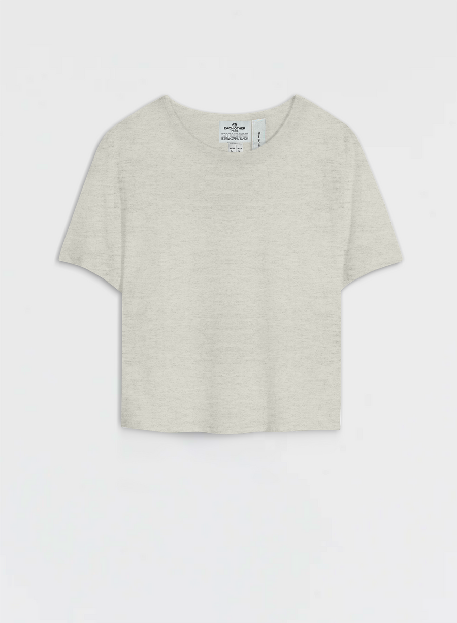 Linen Boxy T-Shirt