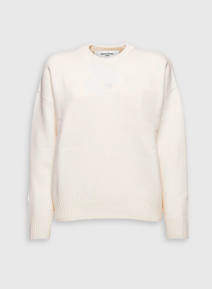 Crew Neck Knit Sweater