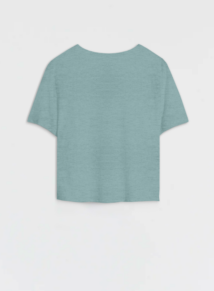 Linen Boxy T-Shirt
