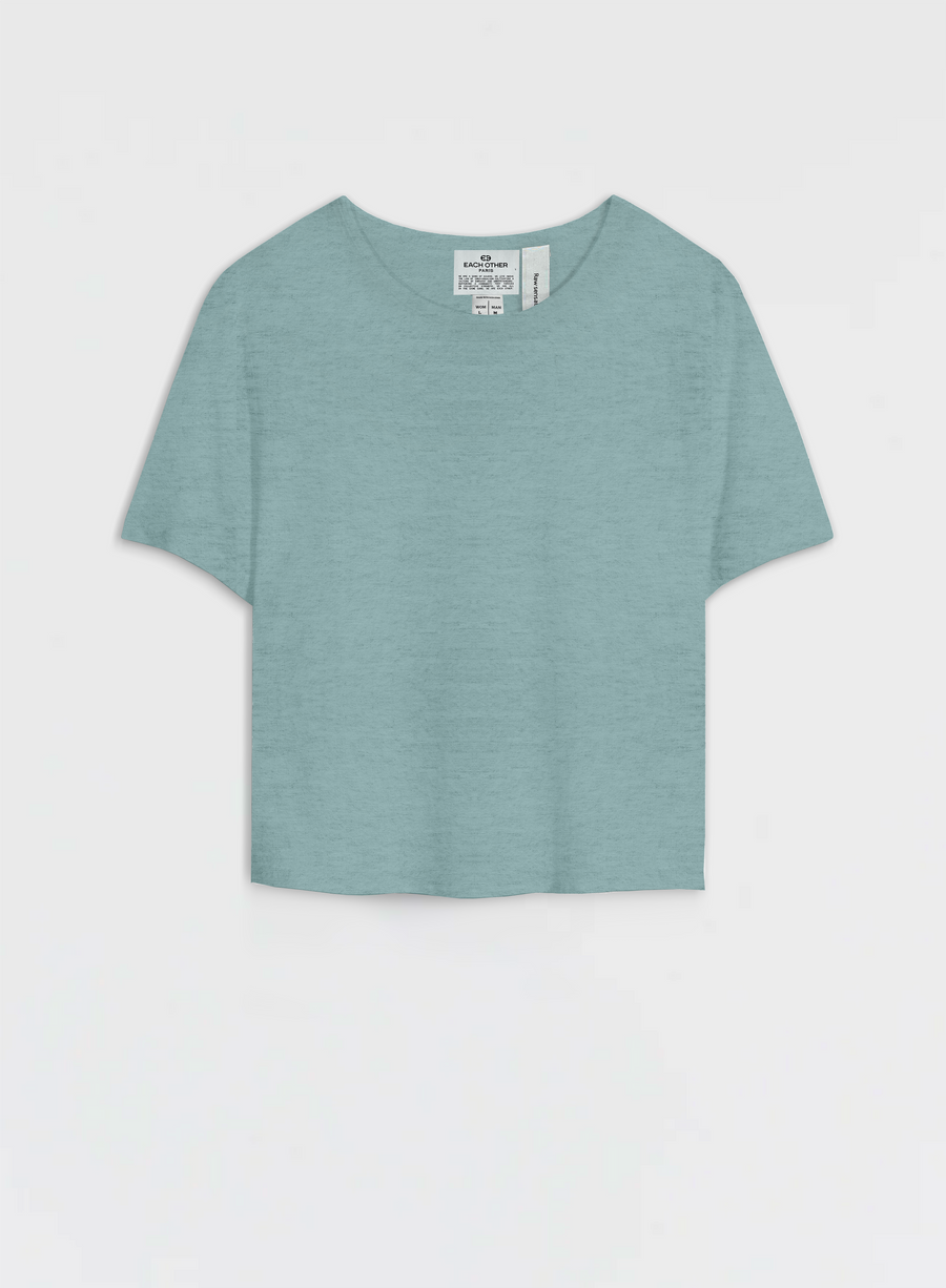 Linen Boxy T-Shirt