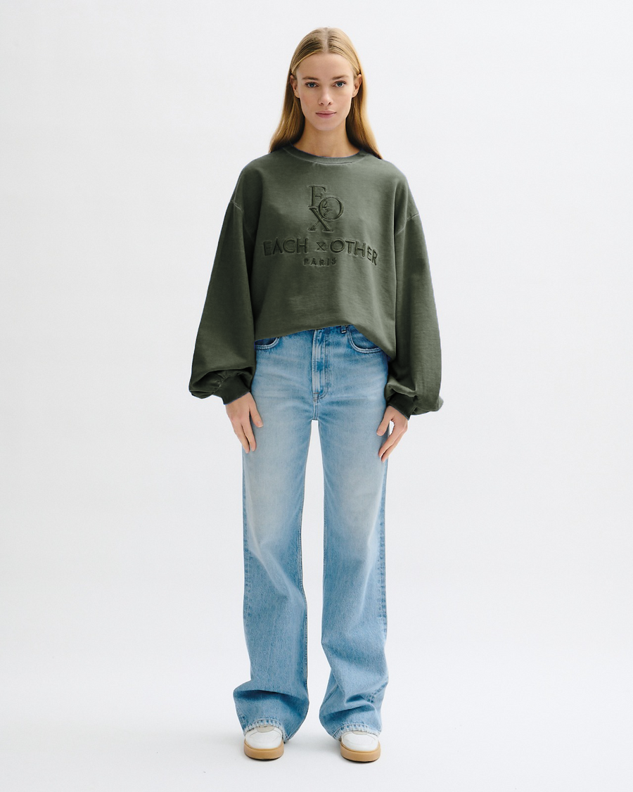 Each x Other Monogram Crewneck sweatshirt