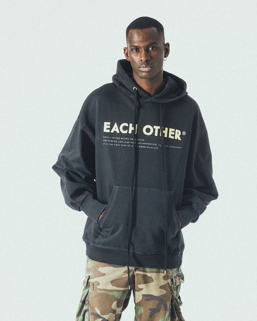 Each Other logo Oversize hoodie