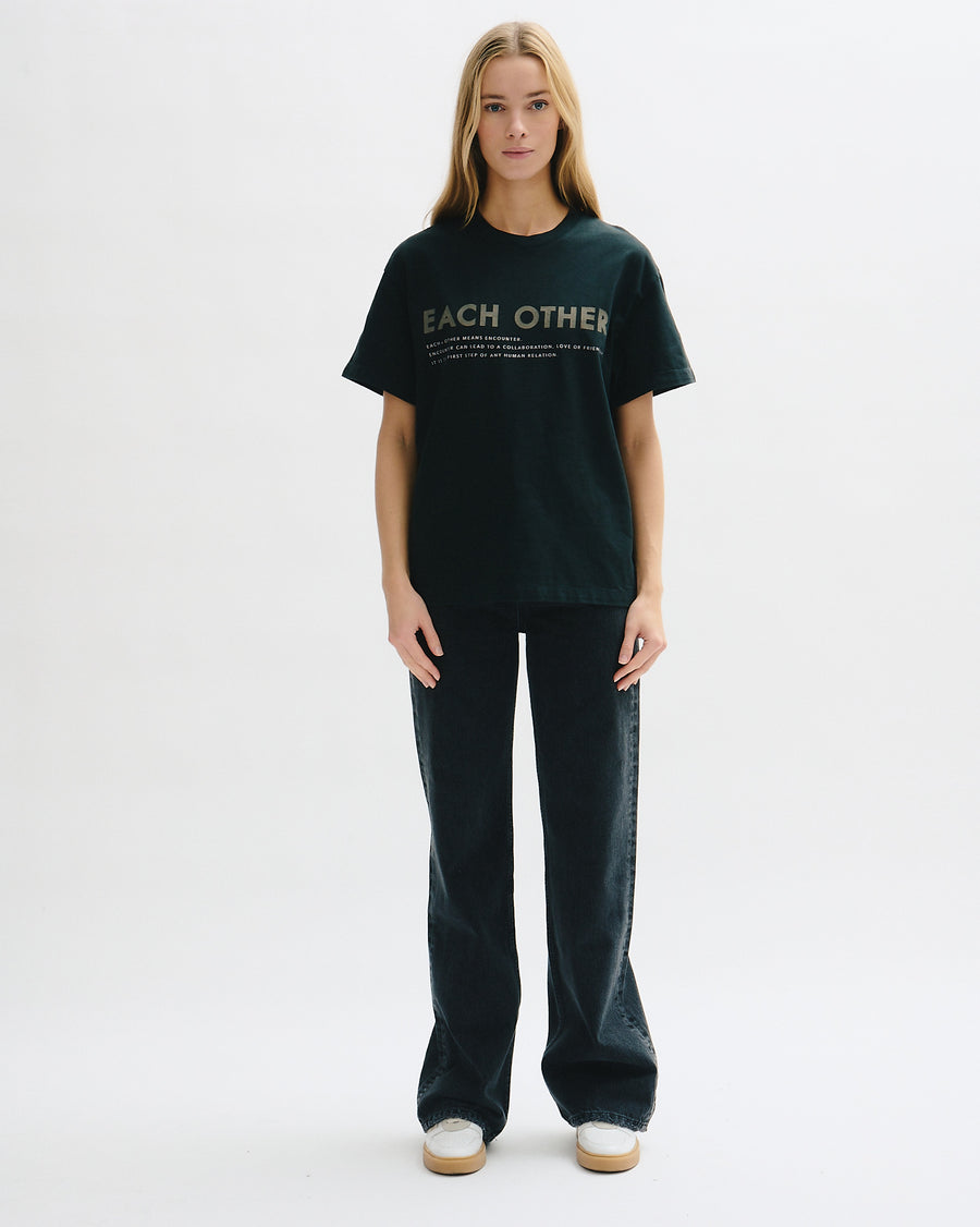 Each Other logo Boxy T-shirt