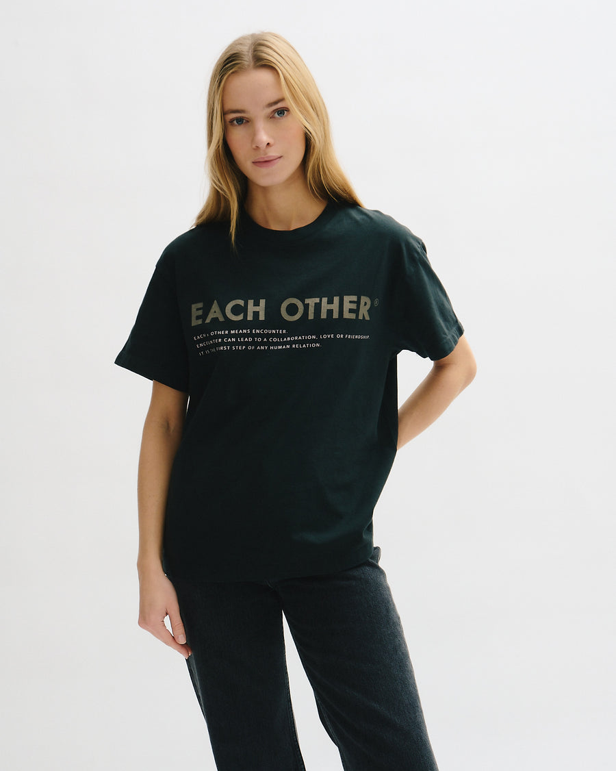 Each Other logo Boxy T-shirt