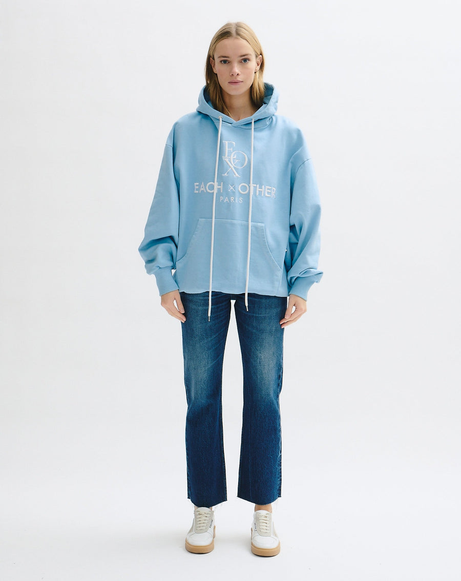 Each x Other Monogram Oversize hoodie