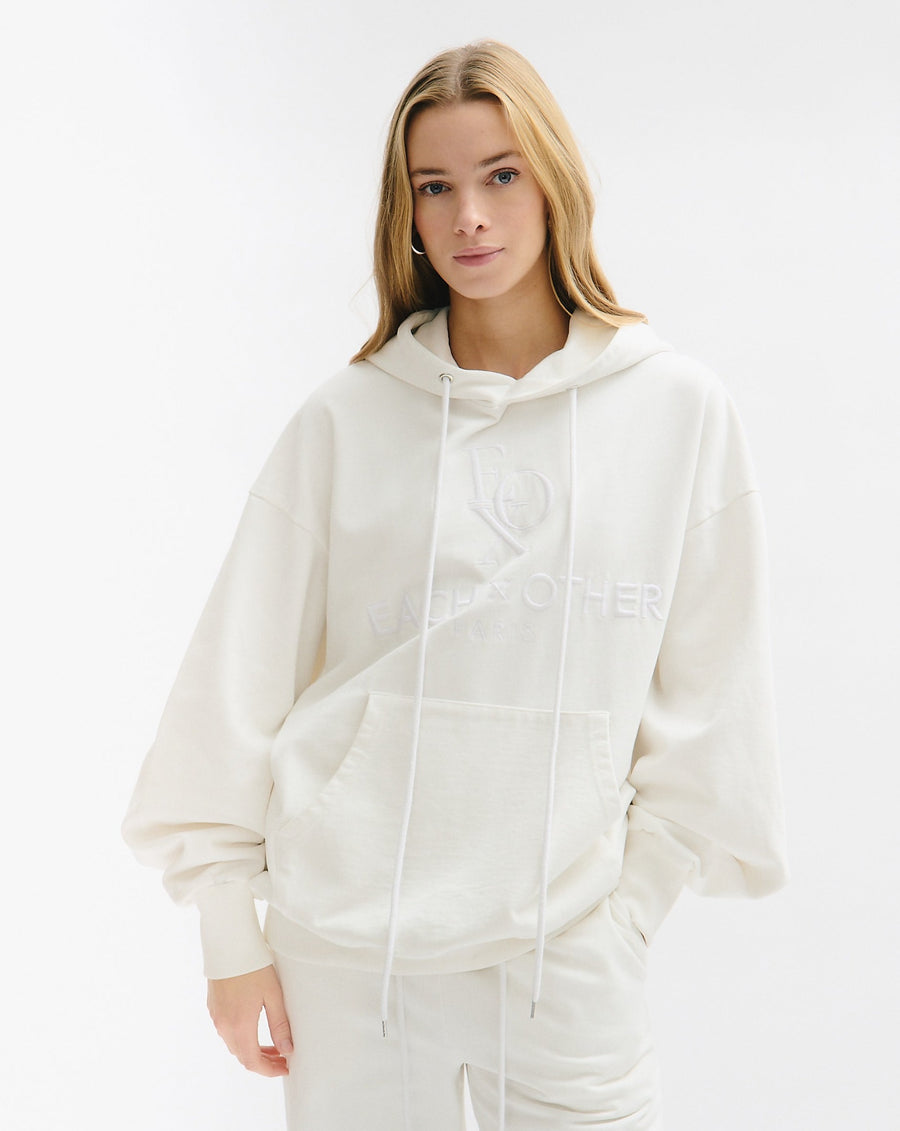 Each x Other Monogram Oversize hoodie