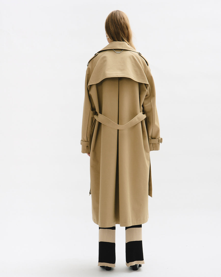 Long oversize trench